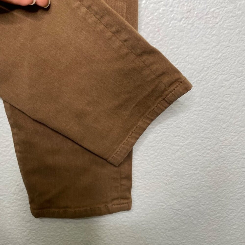Chicos So Slimming Girlfriend Crop Jeans Brown Earth Tone Size 00 Regular - Picture 10 of 12